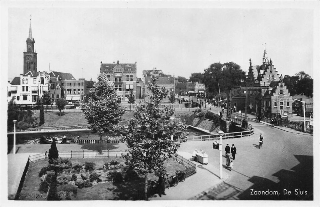 702-499-031 Zaandam De Sluis, Verzamelen, Ophalen of Verzenden, Voor 1920, Noord-Holland