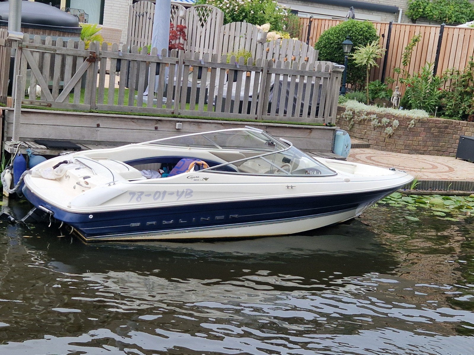 Bayliner 1850 LS met stallingstrailer, Ophalen, Gebruikt, Bayliner, Polyester