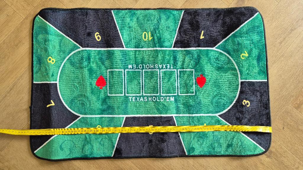 pokerkleed 80 x 50 cm, Ophalen of Verzenden, Nieuw
