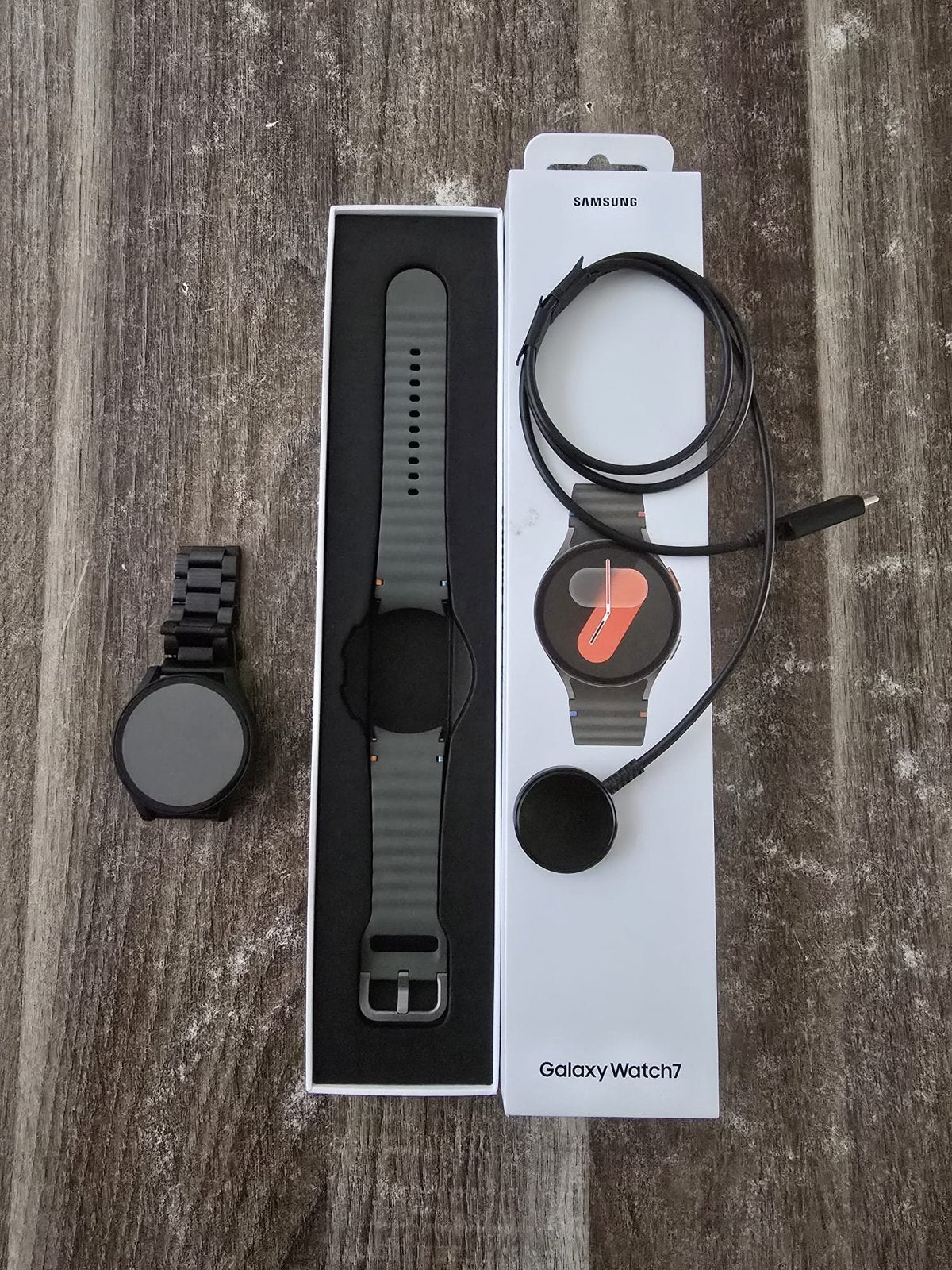 Samsung Galaxy Watch7, Ophalen, Zwart, Zo goed als nieuw, Conditie