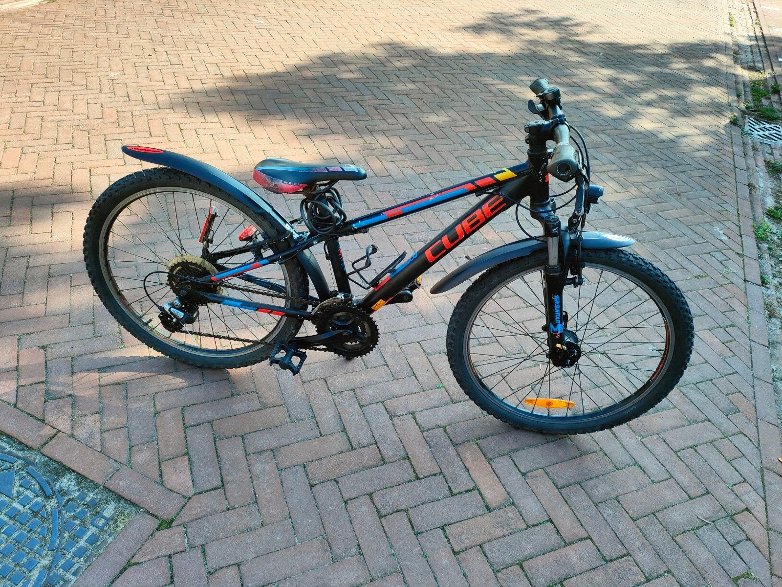 Cube mountainbike 24 inch met 21 Speed en ABT, Ophalen, 24 inch, Zo goed als nieuw, Cube