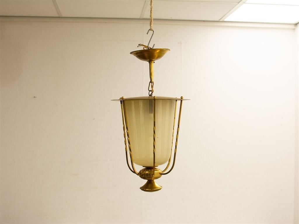 plafondlamp 28917, Ophalen of Verzenden, Gebruikt, Glas