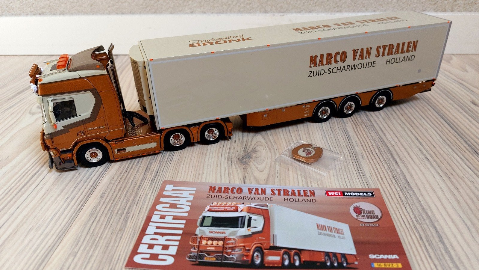Wsi Marco van Stralen Scania, Ophalen of Verzenden, Nieuw, Bus of Vrachtwagen, Wsi