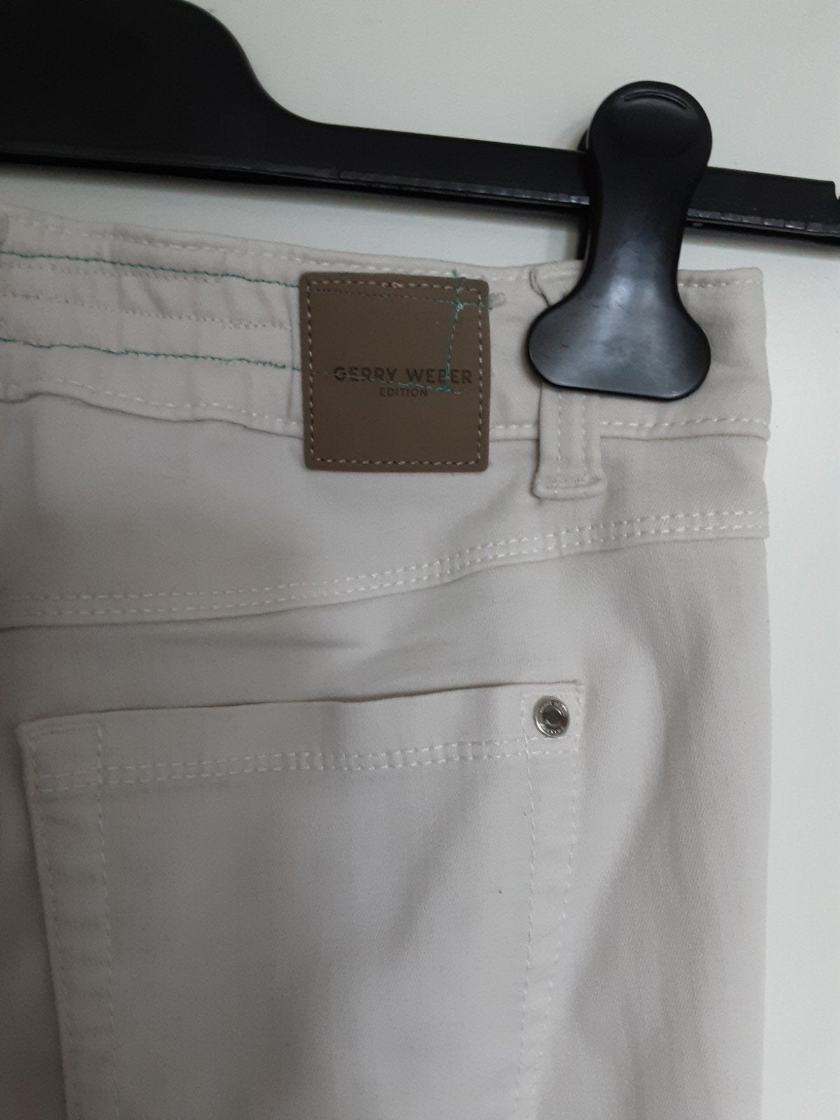 GERRY WEBER EDITION BROEK, MAAT M(, Maat 38/40 (M), Beige, Ophalen of Verzenden, Zo goed als nieuw