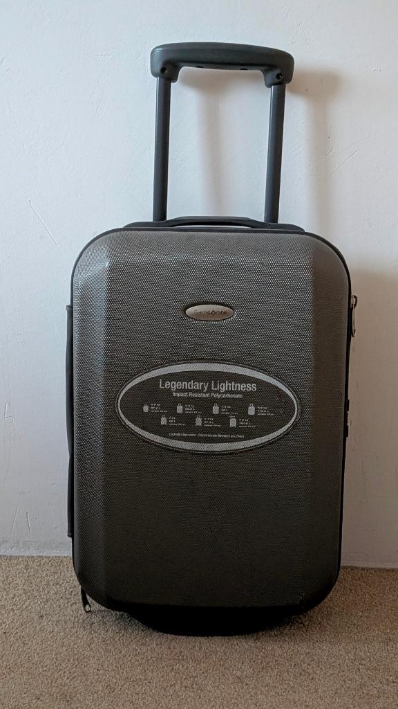 koffer samsonite cabinekoffer, Gebruikt, 50 tot 60 cm, Hard kunststof, 35 tot 45 cm
