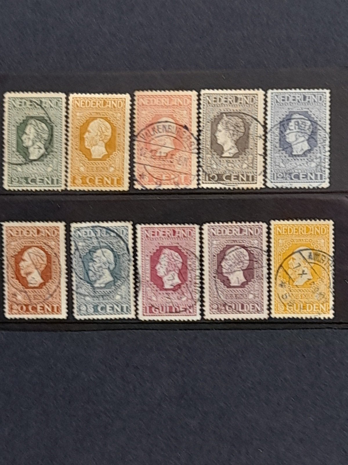 100 jaar  koninkrijk  1913  gestempeld, Postzegels en Munten, Postzegels | Nederland, Ophalen of Verzenden