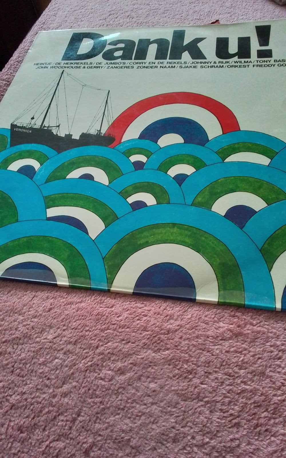 Dank u! Veronica LP - Diverse artiesten, Ophalen, LP, Gebruikt, Pop