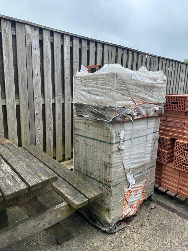 Makz kalkzandsteen vellingblok, Doe-het-zelf en Verbouw, Ophalen of Verzenden, Zo goed als nieuw, Kalkzandstenen