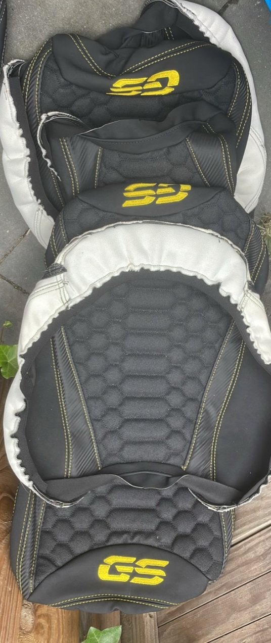 BMW GS Adventure Zadelcover - Zwart/Geel, Motoren, Ophalen of Verzenden, Gebruikt