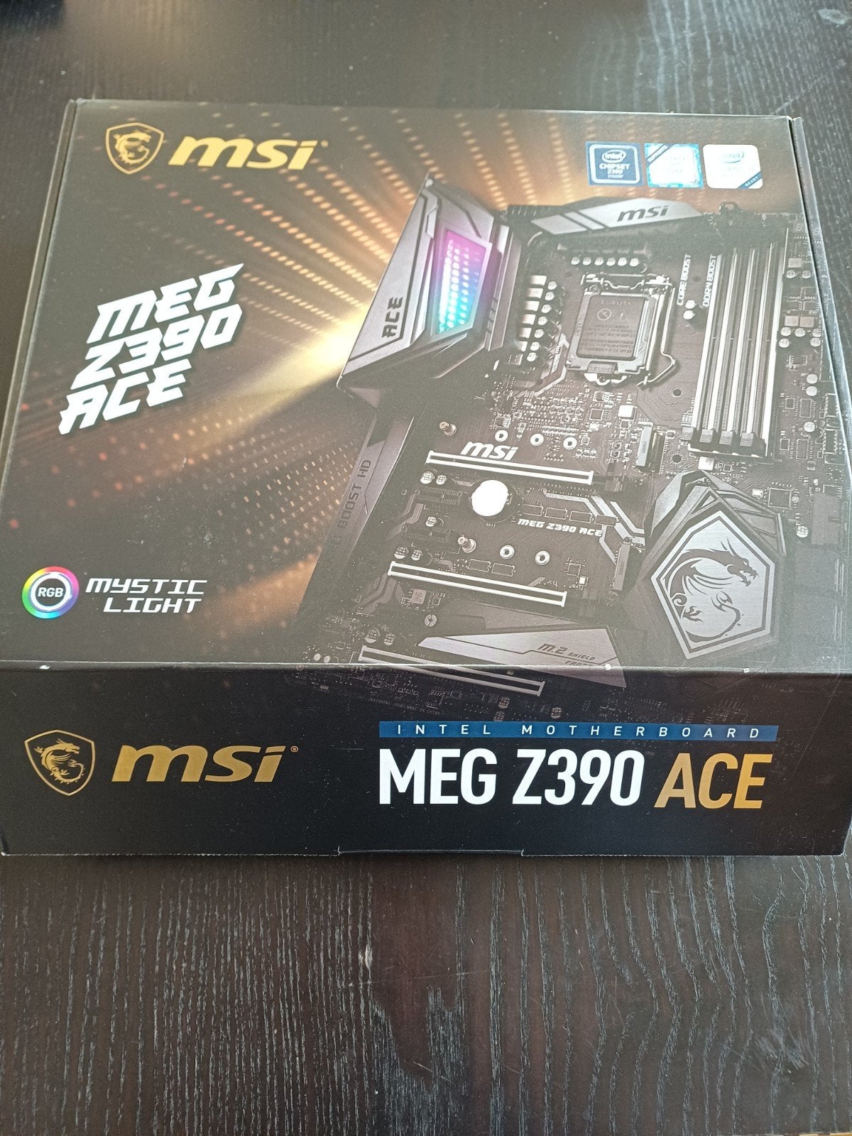 MSI MEG Z390 ACE Moederbord - Zo goed als nieuw, Ophalen, LGA 1151, DDR4, Zo goed als nieuw