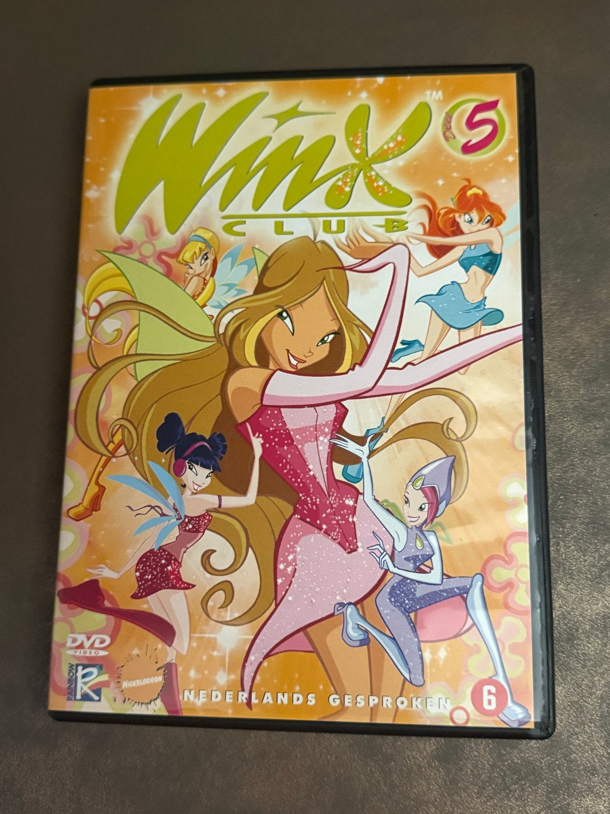 Winx Club Deel 5 - De Magische Kracht (DVD), Gebruikt, Animatie, Tv-serie, Vanaf 6 jaar