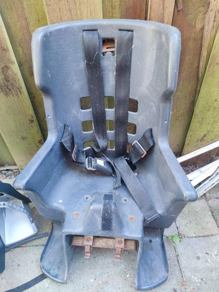 2 x Kinderfietsstoeltje Achterzitje (9 - 36 kg), Achterzitje, Voetsteuntjes, Bambino, Ophalen of Verzenden