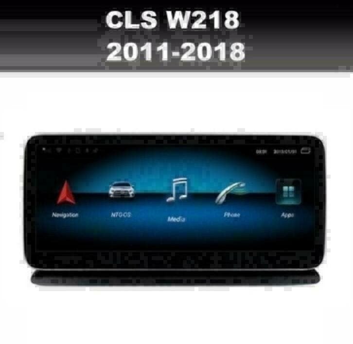 Mercedes CLS W218 navigatie android 9 wifi dab+ carkit 10,25, Ophalen of Verzenden, Nieuw