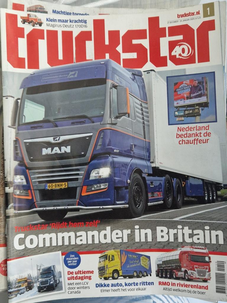 Complete jaargang truckstar 2019., Ophalen