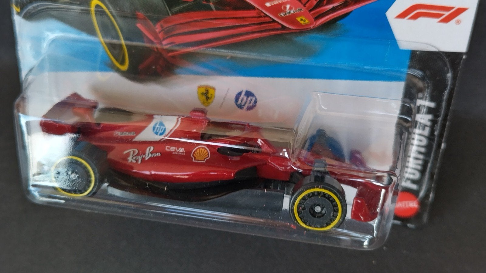 Ferrari F1 Scuderia Hamilton 1:64 Hotwheels Pol, Hobby en Vrije tijd, Auto, Verzenden, ., Nieuw