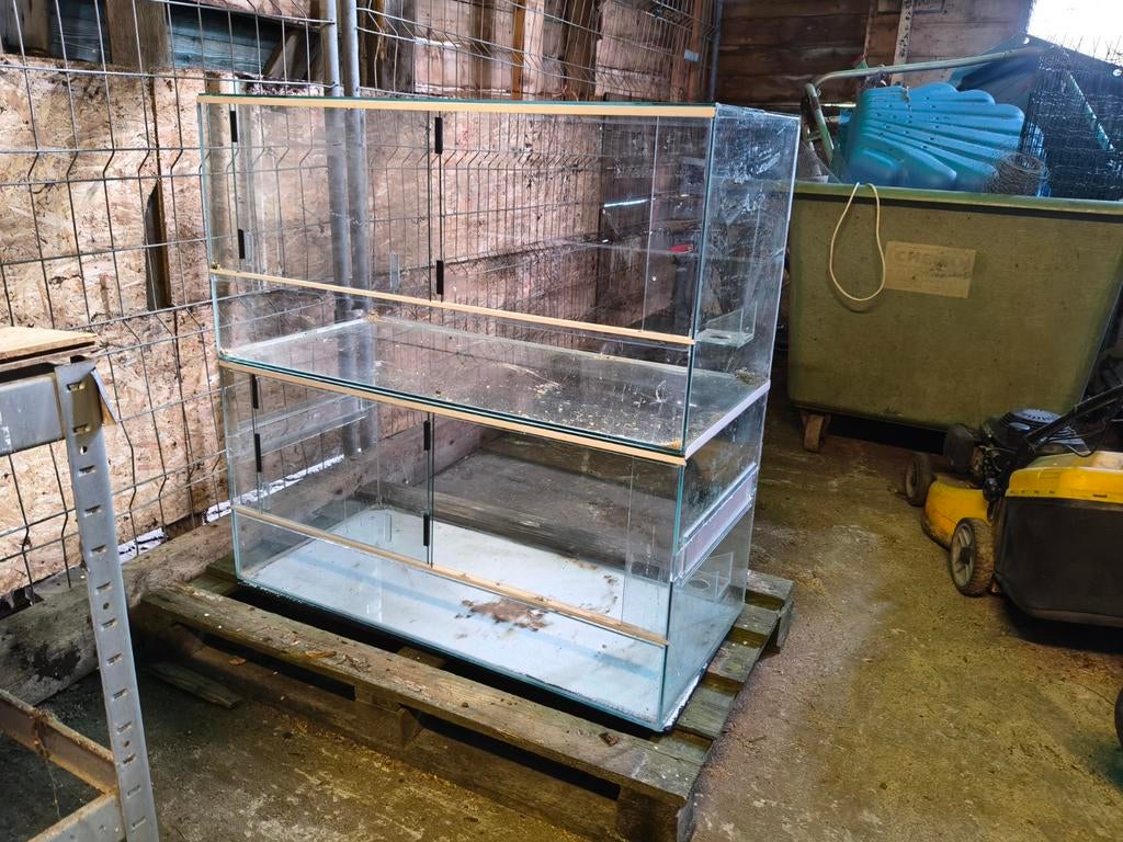 Terrarium, Gebruikt, Overige typen, 75 tot 110 cm, Ophalen