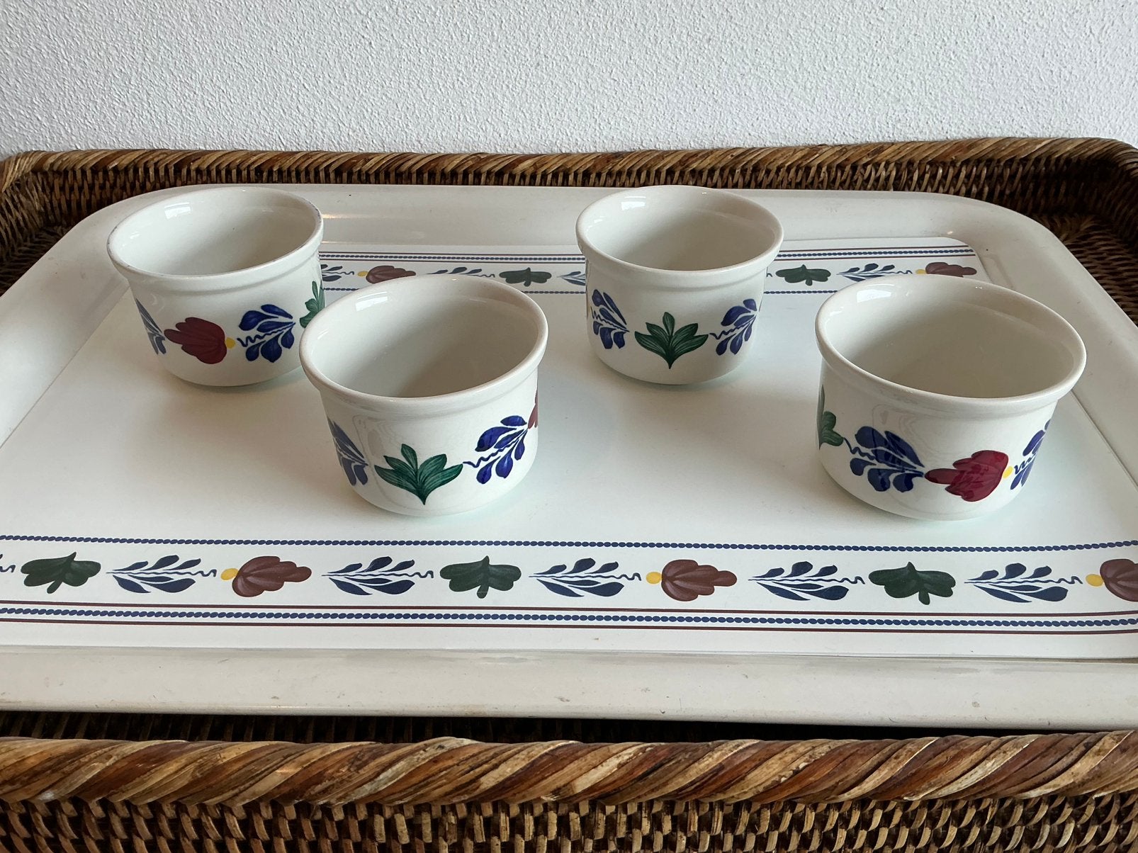 Boerenbont Boch België ( Parafour Ovenschaaltjes), Ophalen of Verzenden, Zo goed als nieuw, Aardewerk