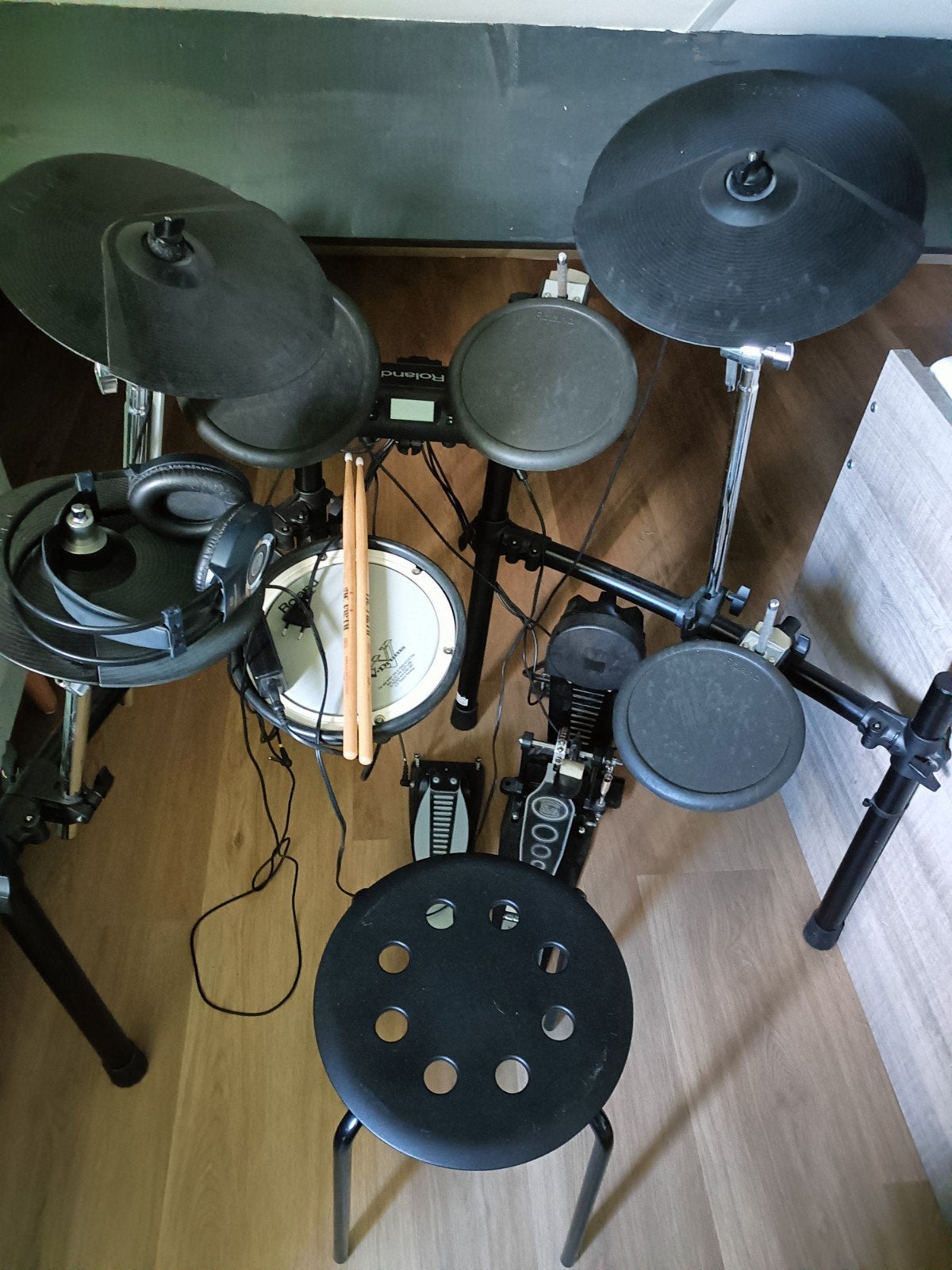 Electrische drumstel roland, Muziek en Instrumenten, Drumstellen en Slagwerk, Ophalen of Verzenden, Gebruikt, Roland