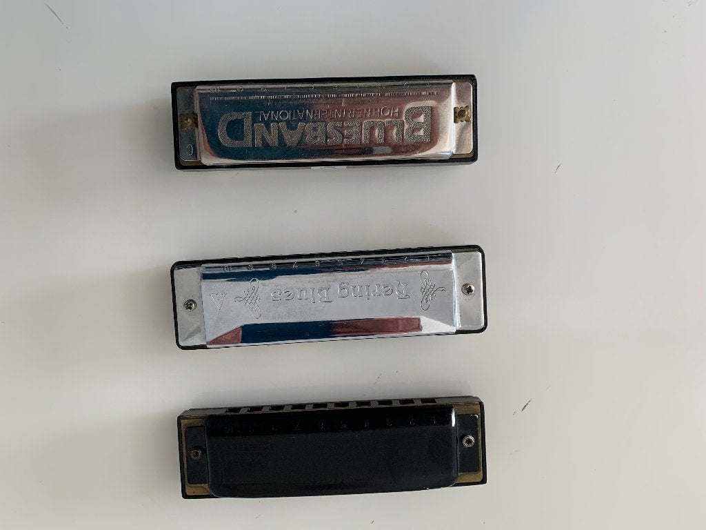 mondharmonica, Ophalen, Gebruikt, Diatonisch, C-mondharmonica