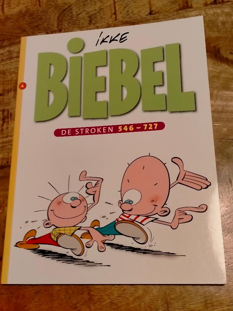 Ikke Biebel deel 4 de stroken 546-727 strip stripboek, Boeken, Eén stripboek, Ophalen of Verzenden, Zo goed als nieuw