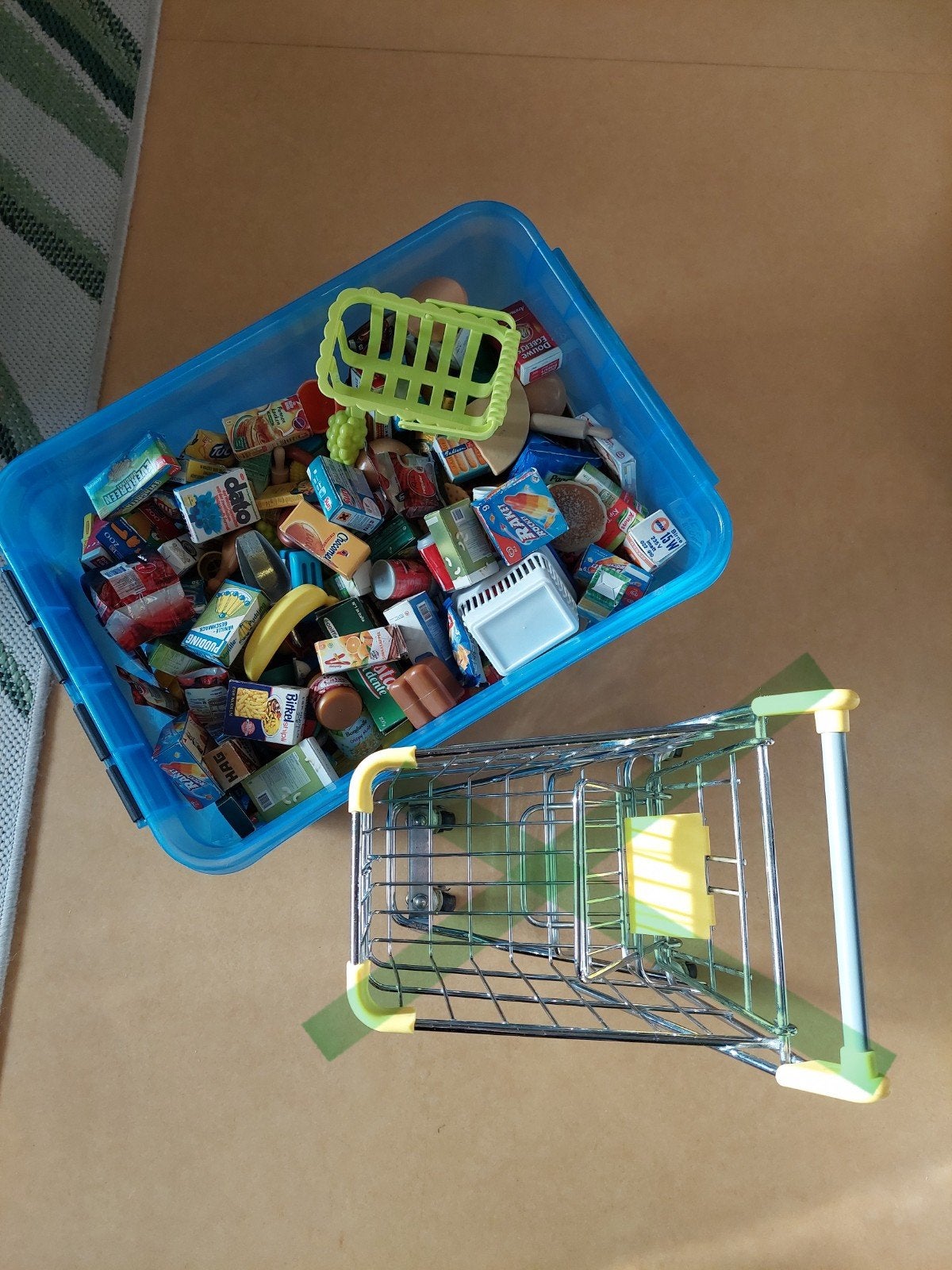 Miniatuur boodschappen, Kinderen en Baby's, Speelgoed | Overig, Ophalen, Gebruikt, Jongen of Meisje