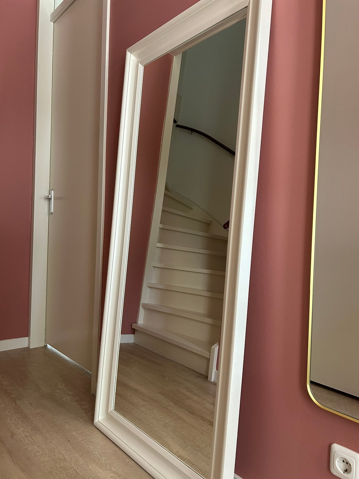 Ikea Toftbyn spiegel, Huis en Inrichting, Woonaccessoires | Spiegels, Ophalen, Zo goed als nieuw, 75 tot 100 cm, 150 tot 200 cm
