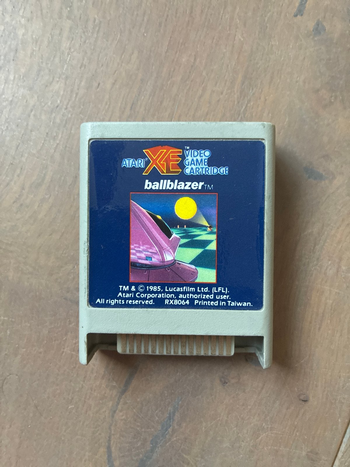 Atari XE Ballblazer Cartridge - Klassiek Spel, Gebruikt, 1 speler, Ophalen of Verzenden, Overige modellen