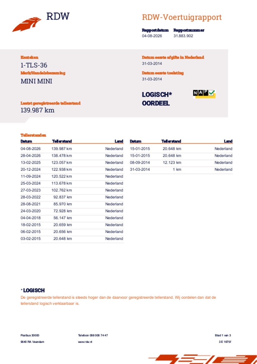 Mini Countryman 1.6 One Holland Street NAVI/PDC/CRUISE/AIRCO, Auto's, Voorwielaandrijving, Gebruikt, Leder en Stof, Wit