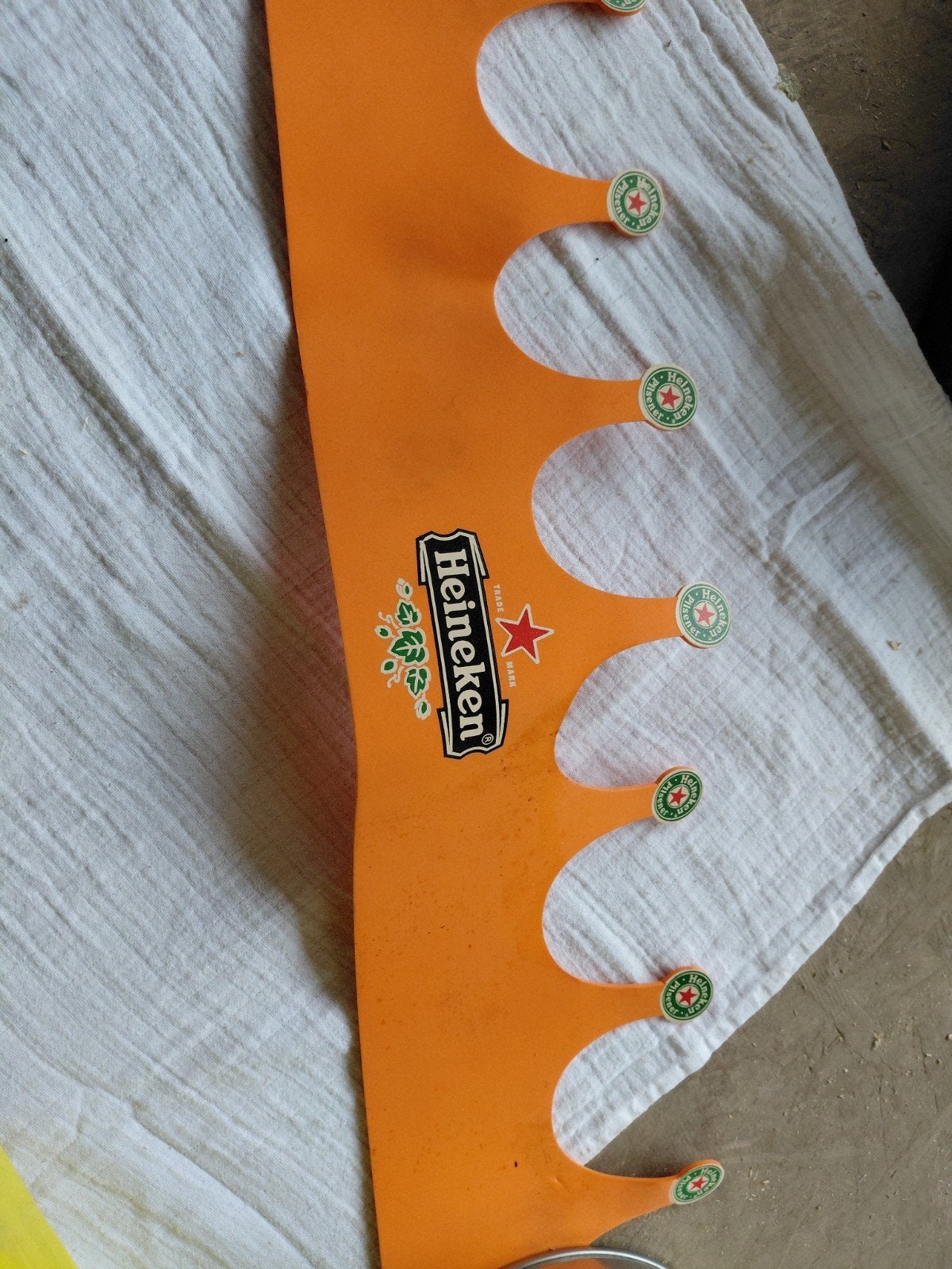 Heineken kroon, Verzamelen, Biermerken, Ophalen of Verzenden, Gebruikt, Overige typen, Heineken