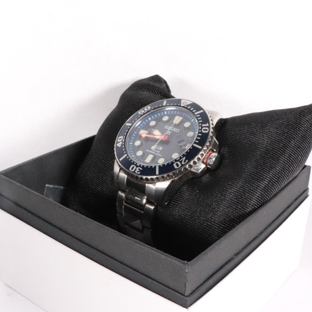 Seiko Prospex Padi Solar SNE549P1 - Nette staat, Seiko, Gebruikt, Support@seiko.com, 5-11, Akasaka 2-chome
Minato-ku, Tokyo 107-0052
Japan