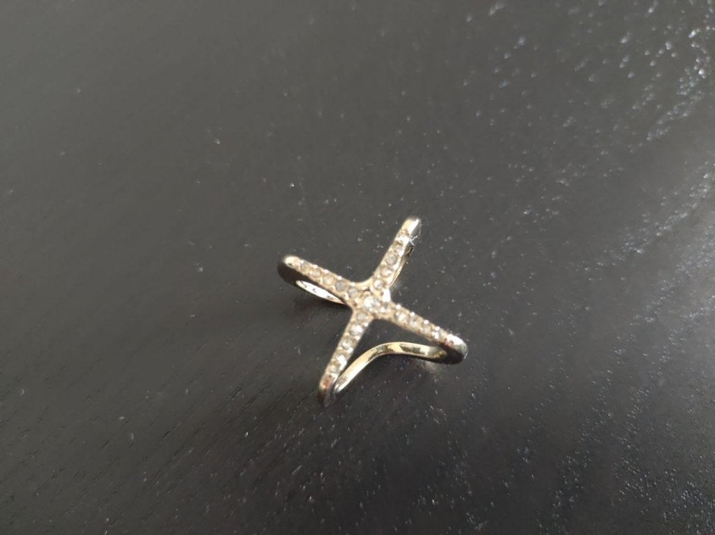 Ring, Ophalen, Overige materialen, Gebruikt, Dame