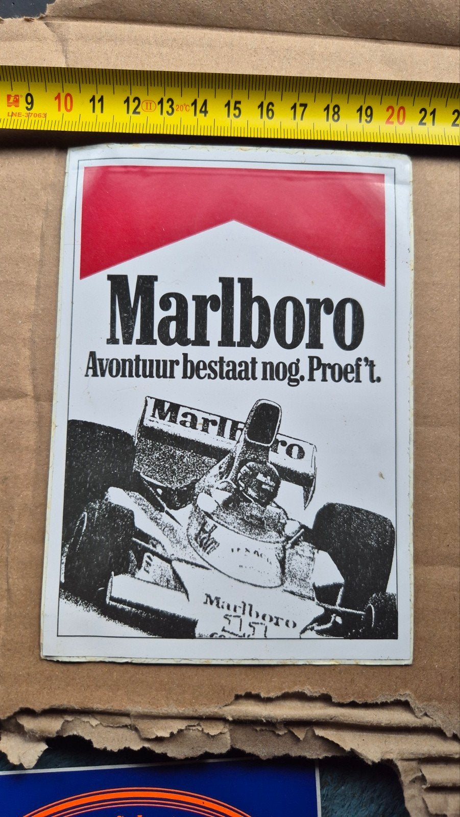 vintage stickerset (20) marlboro lacoste veronica  levi's et, Verzamelen, Ophalen of Verzenden, Zo goed als nieuw