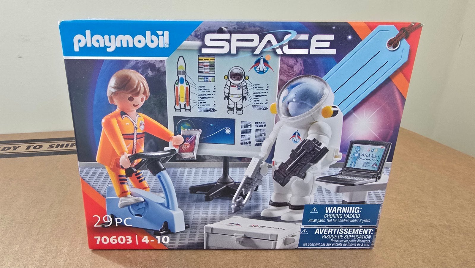 Playmobil 70603 Ruimtevaart training Space nieuw in doos, Complete set, Overige typen, Nieuw, Ophalen of Verzenden