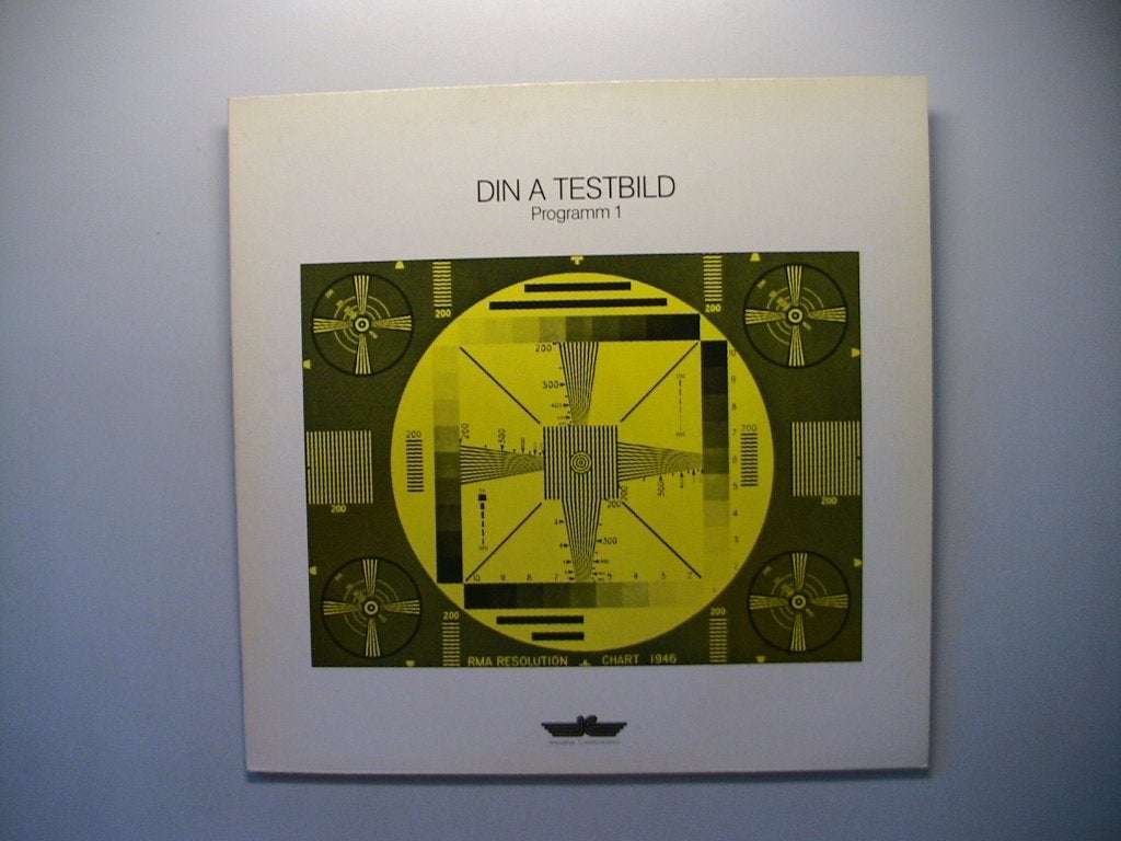 LP Din a Testbild - Programm 1, Verzenden, Gebruikt, 12 inch