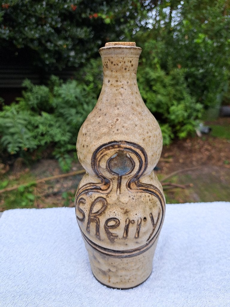 Hannie Mein fles sherry aardewerk, Antiek en Kunst, Ophalen of Verzenden