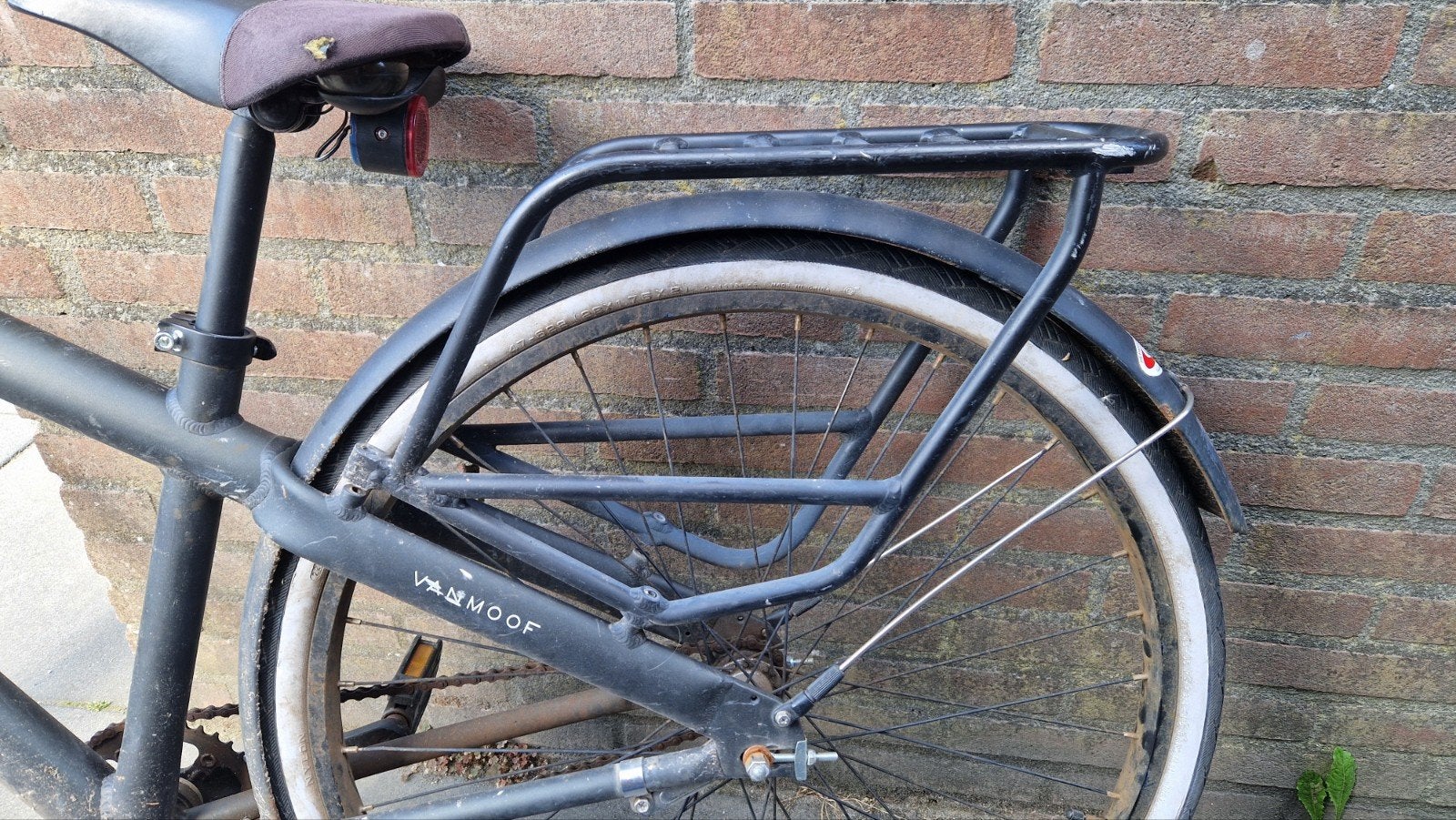 VanMoof bagagedrager, Ophalen, Gebruikt