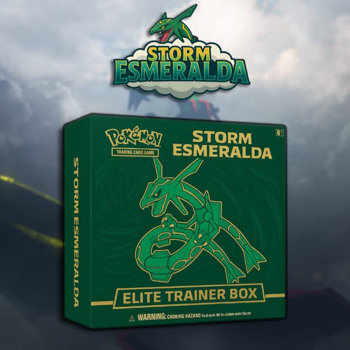 Pokémon Storm Emerald – Pre-Order | ETB & BB Case, Ophalen of Verzenden, Nieuw, Boosterbox