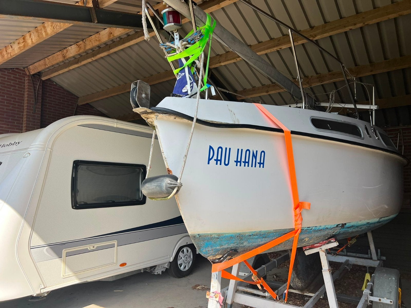 Zeilboot Pau Hana - 6 meter, ideaal voor dagtochten, Watersport en Boten, Ophalen, Gebruikt, Diesel, Kleine kruiser