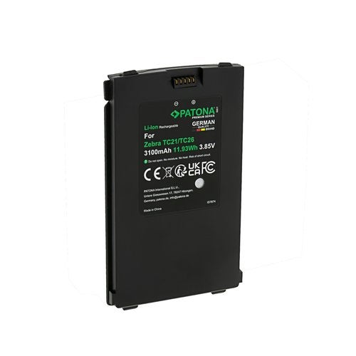 Premium Battery Zebra TC21 TC26 PN BT-000409 BT-000411-08, Nieuw