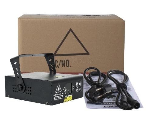Animatielaser 1W RGB – Professional DMX Stage Light, Ophalen of Verzenden, Nieuw, Licht, Geluidgestuurd