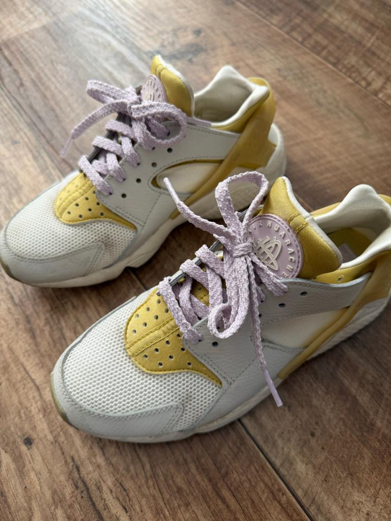 Nike Huarache sneakers maat 39, Verzenden, Gedragen, Wit, Sneakers of Gympen