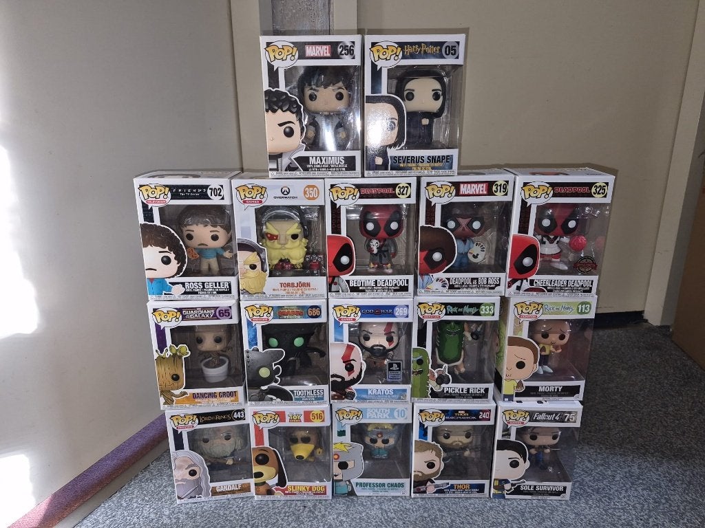 17 Funko Pops | God of War, Marvel & Harry Potter, Ophalen of Verzenden, Zo goed als nieuw