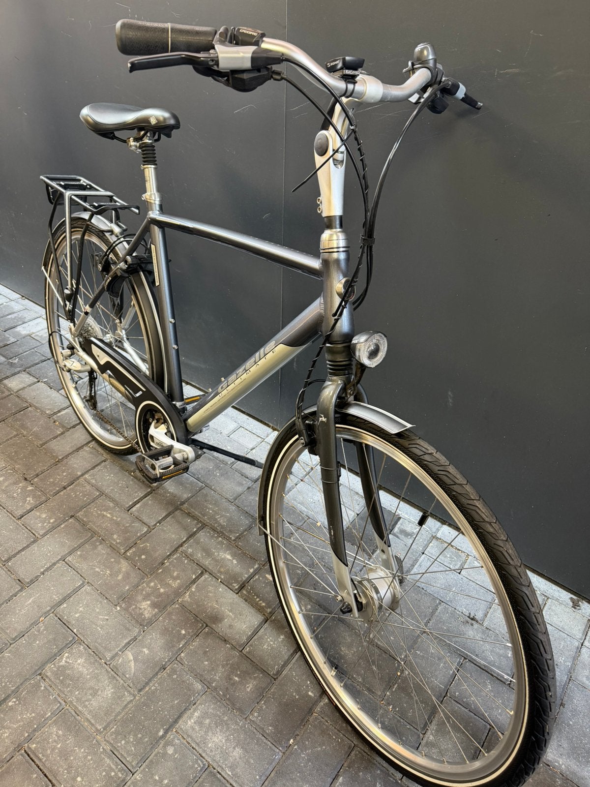 Bijna nieuwe Gazelle Ultimate, Fietsen en Brommers, Fietsen | Heren | Herenfietsen, Gazelle, Verzenden, Versnellingen, Zo goed als nieuw