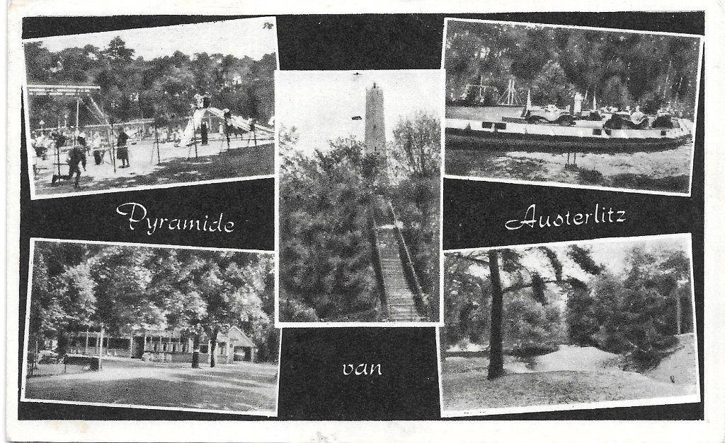 AK Baarn - Pyramide van Austerlitz, Verzamelen, Verzenden, 1940 tot 1960, Ongelopen, Utrecht