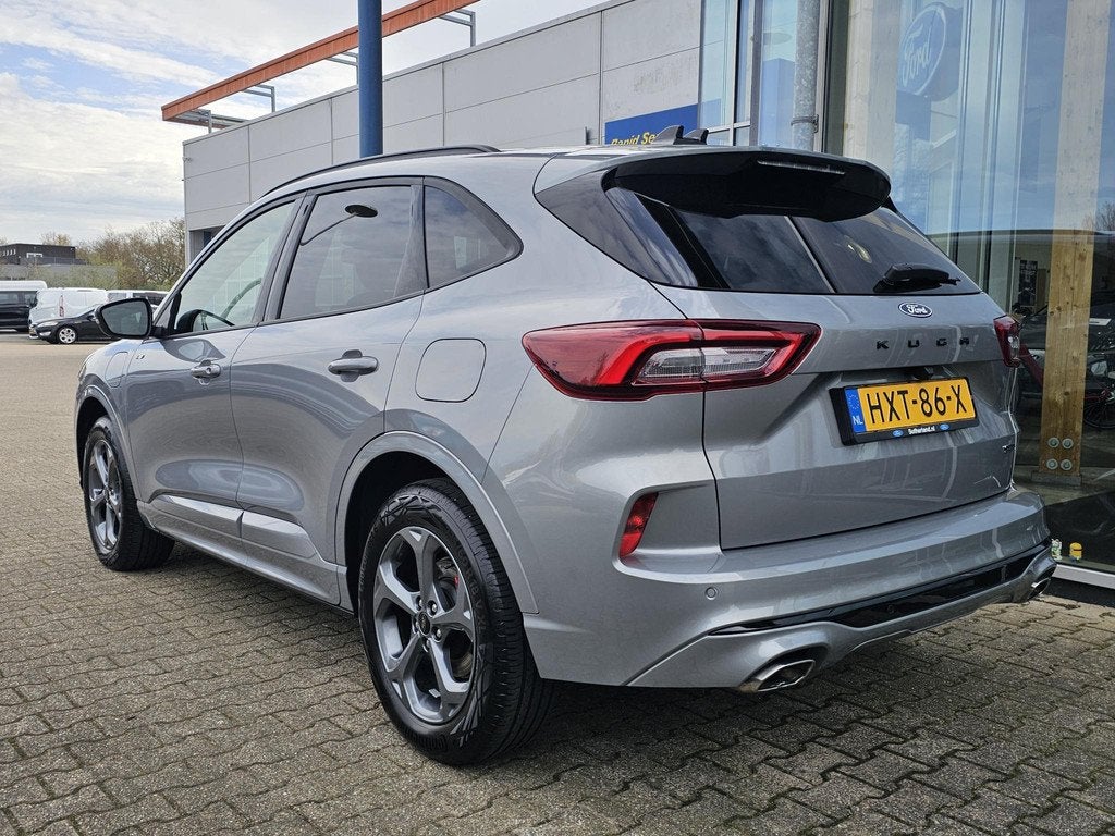 Ford Kuga 2.5 PHEV ST-Line X | Trekhaak | Orig NL Auto | Win, Auto's, Ford, 14 kWh, Gebruikt, Leder en Stof, Hybride Elektrisch/Benzine