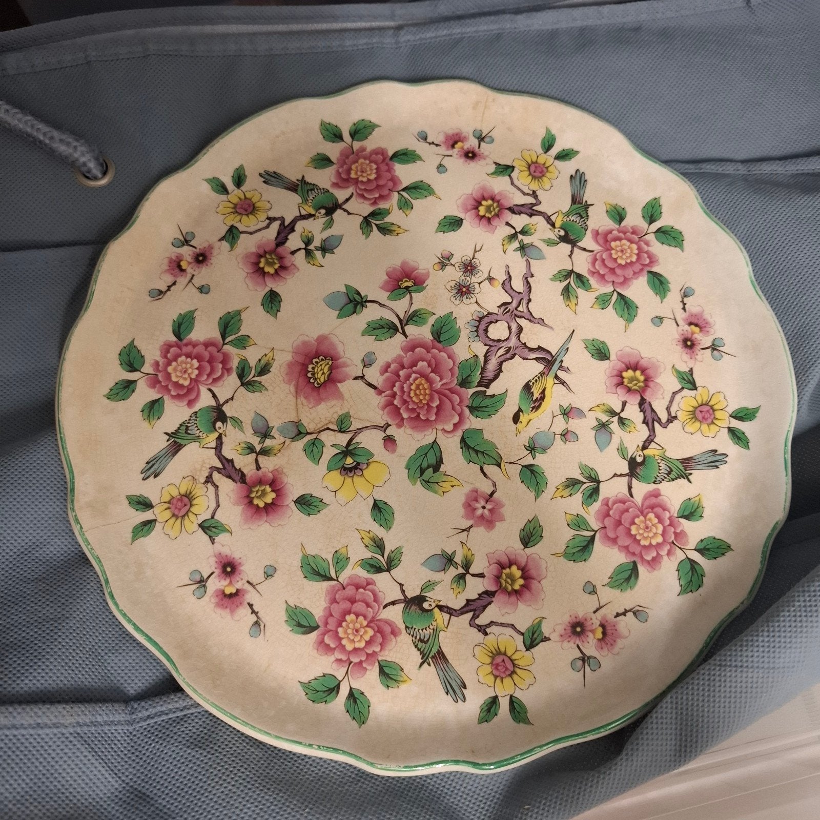 James kent  ' old foley'  Chinees rose patroon bord, Antiek en Kunst, Ophalen of Verzenden