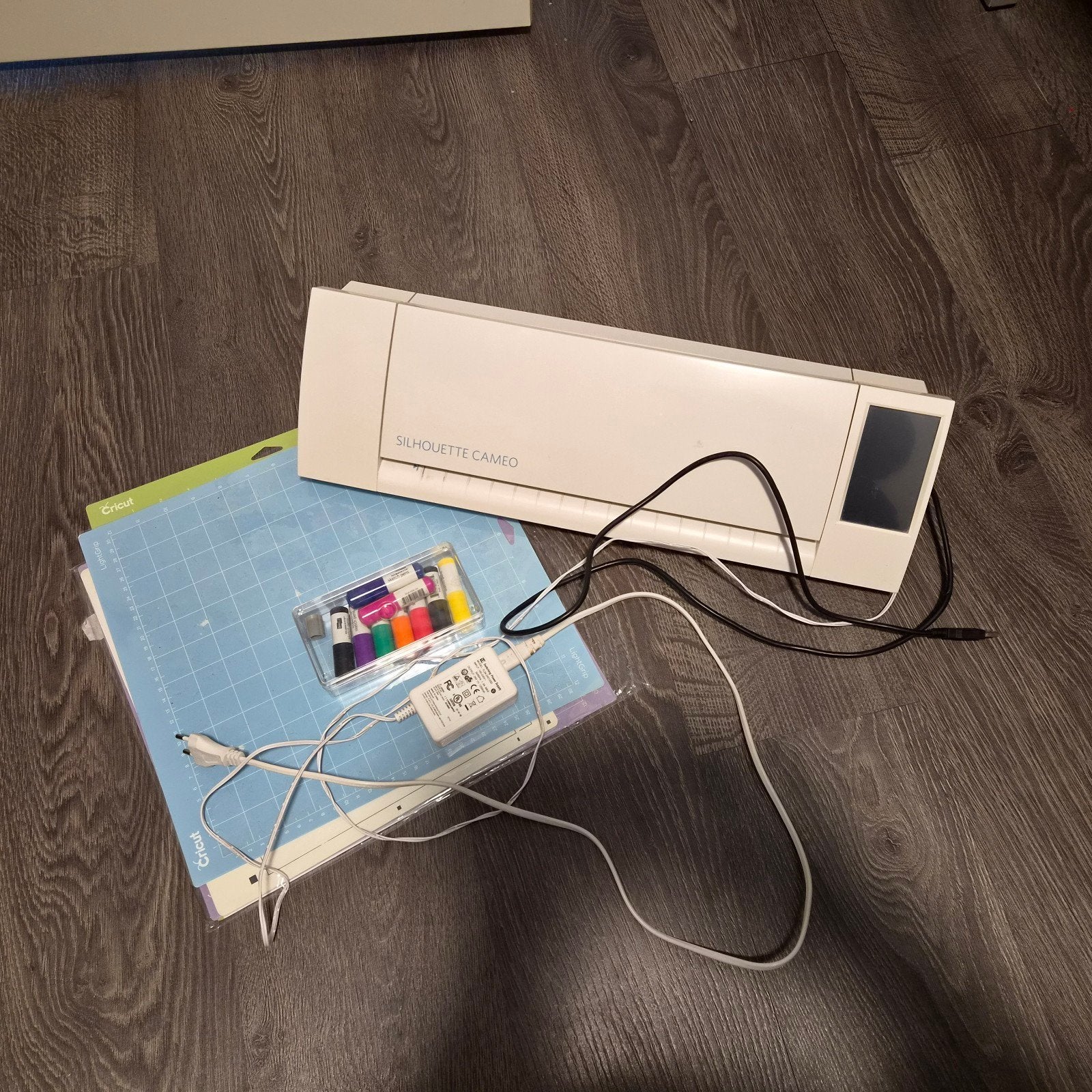Silhouette Cameo 2 met accessoires en folie, Gebruikt, Ophalen of Verzenden, Silhouette, Machine