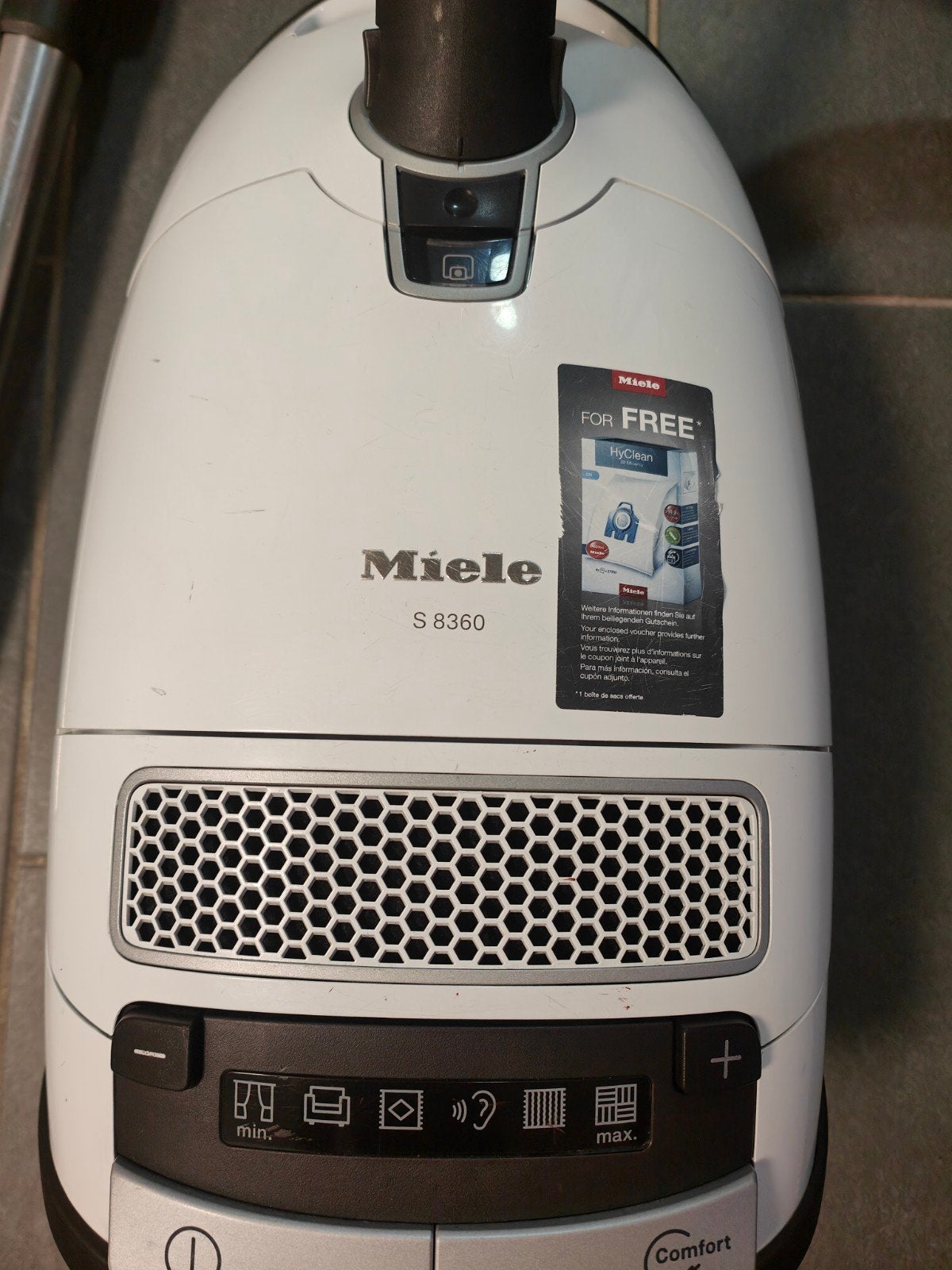 Miele S8360 krachtige stofzuiger, Witgoed en Apparatuur, Stofzuigers, Ophalen of Verzenden