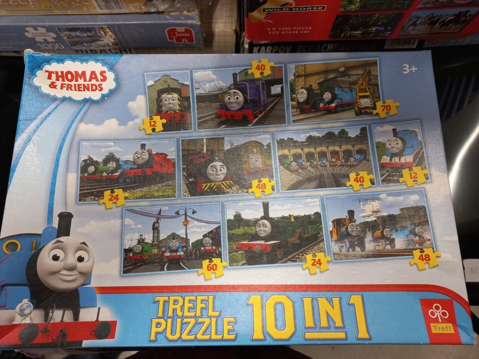 Thomas & Friends Trefl Puzzel 10-in-1, Ophalen, Zo goed als nieuw