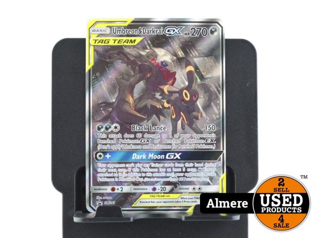 TCG Umbreon & Darkrai GX (SM 241), Zo goed als nieuw